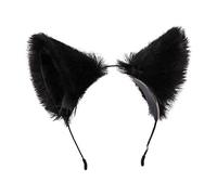 Faylay Girl Women Cat Ears Headband Cosplay Fluffy Cute Furry Party Headwear (7-WLD-HH)
