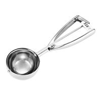 Fayomir Large Cookie Scoop 5.4 Tablespoon, Size #12 Cookie Dough Scoop, 2.7 OZ Cookie Scoops for Baking, Selected 18/8 Stainless Steel, for Making Cookies, Cupcake, Muffin, Melon Ball, Ice Cream