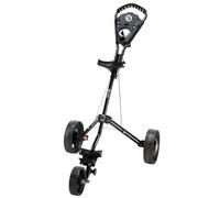 FAZER 3-Wheel Golf Trolley with Easy-Fold Design, Adjustable Straps & Ergonomic Handle - Lightweight, Sturdy Trolley with Quick-Lock Brakes & Accessories Station