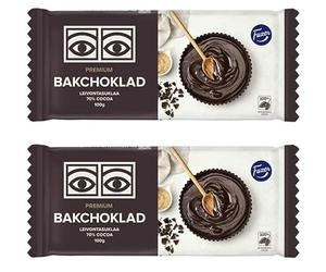 Fazer Baking Premium 100g Chocolate 2 bar of 100g 7oz