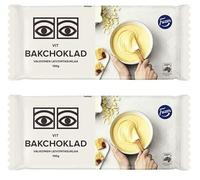 Fazer Baking White Chocolate 2 bar of 100g 7oz