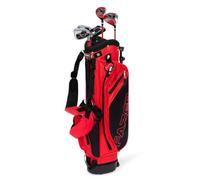 Fazer By American Golf CTRX Junior Golf Club Package Set | Ages 3-11 | Driver, Irons & Putter | Lightweight Graphite Shafts | Stand Bag Included