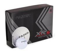 FAZER By American Golf XR5 Distance Golf Balls 12 Pack - 2-Piece Construction with High-Energy Core & Ionomer Cover for Enhanced Accuracy - White