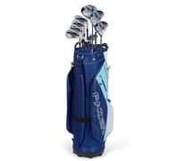 Fazer CTRX Ladies Graphite 10 Piece Golf Club Package Set with Cart Bag - Beginner Friendly Womens Set - Right Handed