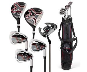 Fazer CTRX Steel Golf Half Set - 6-Piece Club Set with Woods & Irons - Complete Starter Package with Stand Bag & Headcovers - Ideal Golf Club Set for Beginners