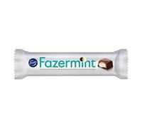 Fazer Fazermint Filled Dark Chocolate 35 Bars of 41g