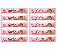 Fazer Geisha Crunchy Chocolate 4 Sticks of 50g 7.2oz