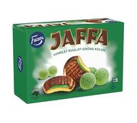 Fazer Jaffa Green Jellies Chocolate 1 Box of 300g 10.6oz