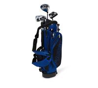 Fazer Junior CTRX Blue 5-Piece Golf Club Set with Stand Bag - Ages 6-8, Lightweight Graphite Shafts, Driver, Hybrid, Irons & Putter, 1-Year Guarantee