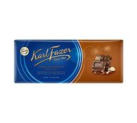 Fazer Karl Fazer Chopped Hazelnuts in Milk Chocolate – 4 x 200 g
