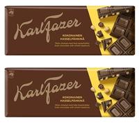 Fazer Blue Dark Chocolate with Whole Hazelnuts - 200g
