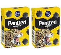 Fazer Pantteri Original Salty liquorice Pastilles 10 Boxes of 70g 25oz