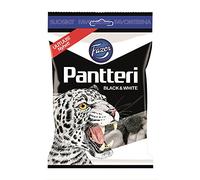Fazer Pantteri ("Panther") Black & White Fruit-Menthol & Liquorice Wine Gums Candy Bag