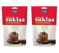 Fazer TALOUSSUKLAA Crush Dark Chocolate 20 Packs of 120g 84oz