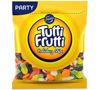 Fazer Tutti Frutti - Holiday - Mix of Liquorice, Salmiac, Fruity & Chocolate Wine Gums Candy - Sweets - Party Bag - 350g