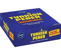 Fazer Tyrkisk Peber - Original Finnish Black Liquorice with Pepper Flavour Filling Stick 20g, 30-Pack