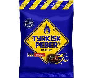 Fazer Tyrkisk Peber Original Hot Salmiak & Pepper Candy (150g)