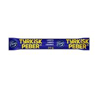 Fazer Tyrkisk Peber Original Liquorice 10 bar of 20g