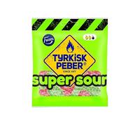 Fazer Tyrkisk Peber Super Sour Candy 1 Pack × 80g