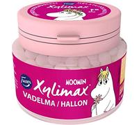 Fazer Xylimax Moomin Raspberry Pastilles 10 Jars of 90g