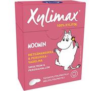 Fazer Xylimax Moomin Strawberry-Peach xylitol Pastilles 2 Box of 55g