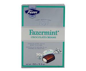 Fazermint Milk Chocolate Candy with Mint Pralinen Creams 150g by Karl Fazer [Pack of 5]