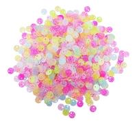 FAZHBARY 6 MM Colorful Clear Loose Sequins Bulk Small Flat Round Iridescent Sequin Spangles for Crafts Sewing Embroidery Holiday Ornaments