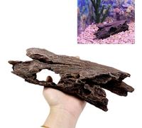 fazhongfa Fish Tank Decorations Aquarium Wooden Texture Hollow Tree Tr
