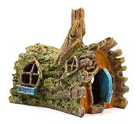 fazhongfa Fish Tank Decorations Betta House Hide Cave Aquarium Ornament Small and Medium Fish Accessories Fish Resin Toys Hideouts Aquarium Backgrounds