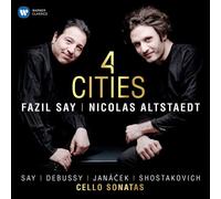 Fazil Say : 4 Cities CD Album (Jewel Case) (2017) NEW Fast and FREE P & P