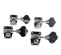 Fazley 10548 4-in-Line Bass Guitar Machine Heads (Chrome)