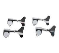Fazley 10550 4-in-Line Bass Guitar Machine Heads (Chrome)