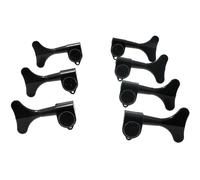 Fazley 10554 4x3 7-String Bass Guitar Machine Heads (Black)