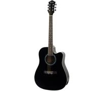 Fazley FE118CBK Electro-Acoustic Guitar (Black)