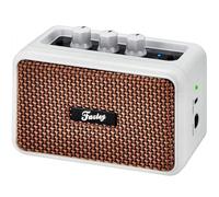 Fazley Kubo BT Pocket Blue 5W Rechargeable Guitar Amp - Ultra-Compact Portable Bluetooth Speaker - Wireless Practice Combo For Musicians On The Go