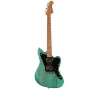 Fazley Outlaw Series Maverick Plus HH Blue Electric Guitar with Gig Bag