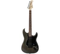 Fazley Outlaw Series Sheriff Basic HH Black Electric Guitar with Gig Bag