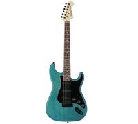 Fazley Outlaw Series Sheriff Basic SSS Blue Electric Guitar with Gig Bag
