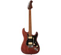 Fazley Outlaw Series Sheriff Plus HH Brown Electric Guitar with Gig Bag