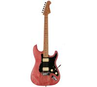 Fazley Outlaw Series Sheriff Plus HH Red Electric Guitar with Gig Bag