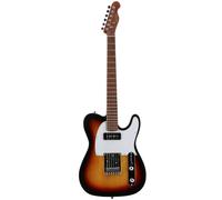 Fazley Sunset Series Tempest 90 3-Color Sunburst Electric Guitar with Gig Bag