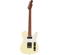 Fazley Sunset Series Tempest 90 Olympic White Electric Guitar with Gig Bag