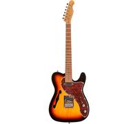 Fazley Sunset Series Tortoise 3-Color Sunburst Electric Guitar with Gig Bag