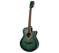 Fazley W55-COL-G ColourTune Acoustic Guitar (Green)