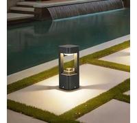 FAZRPIP Aluminum Outdoor Post Lights LED Landscape Path Light, Modern Outdoor LED Bollard Lighting With IP65 Waterproof For Lawn Courtyard Driveway Pathway Decoration Lighting