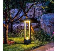 FAZRPIP Aluminum Outdoor Post Lights LED Landscape Path Light, Modern Outdoor LED Bollard Lighting With IP65 Waterproof For Lawn Courtyard Driveway Pathway Decoration Lighting
