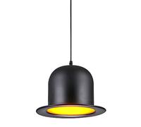 FAZRPIP Black Pendant Light, Industrial Vintage Top Hat Pendant Lamp Modern Retro Rustic Farmhouse Indoor Hanging Lighting Fixture For Kitchen Island Dining Room Bedroom