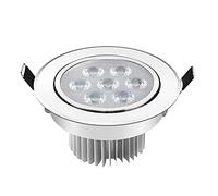 FAZRPIP Led Recessed Light Fixtures 5W 7W Mini Sink Downlights 90-100MM Cutout Led Recessed Lighting Ceiling For Bathroom Downlight Baffle Trim
