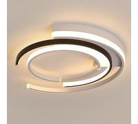 FAZRPIP Modern LED Ceiling Light 52W Dimmable LED Acrylic Ceiling Lamp With Remote Control Rings Flush Mount Ceiling Light Ceiling Chandelier For Living Room Dining Room Bedroom Kitchen