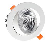 FAZRPIP Spot Led Downlights White Ceiling Recessed Lamp Eyeball Retrofit Spotlight Slim Led Recessed Light Fixtures Sink Downlights Led Can Lights 20W/30W